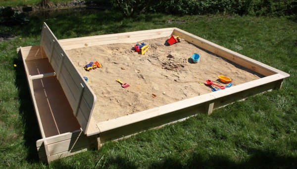 Sandkasten Benni Kiefer 225 X 253 X 21 Cm Kindersandkasten Garten Spielzeug Kinderspielzeug Beauty Scouts Ihr Wohnexperte